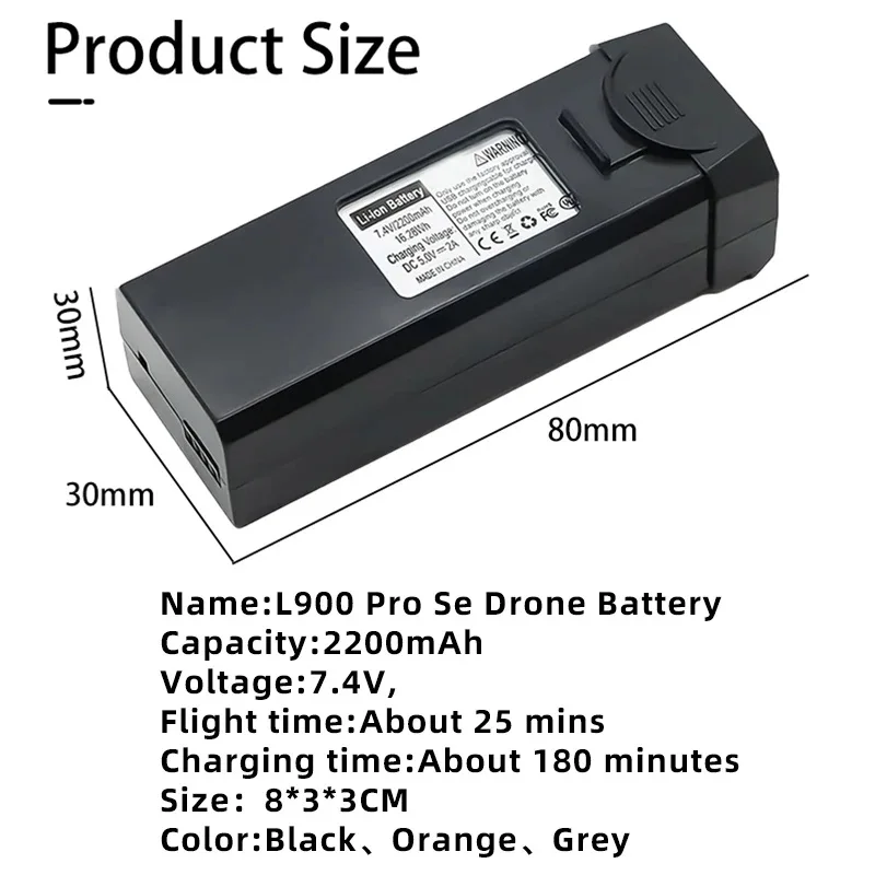 Batterie de importateur L900 P - Jjrc Drone X12 avis et prix