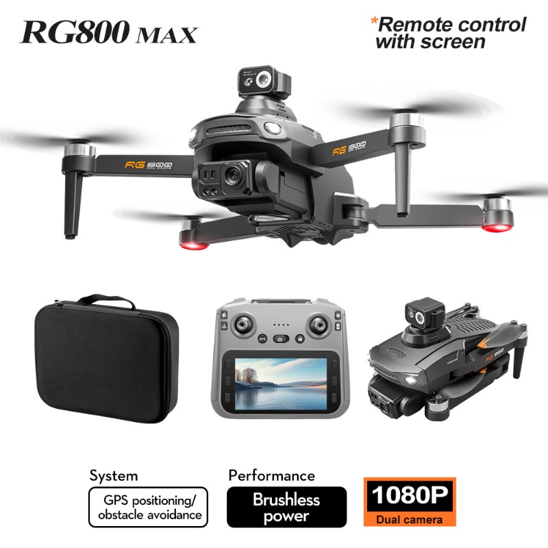 Nouveau Drone RG800 MAX 1080P  - Drone Gimbal Brushless avis et prix