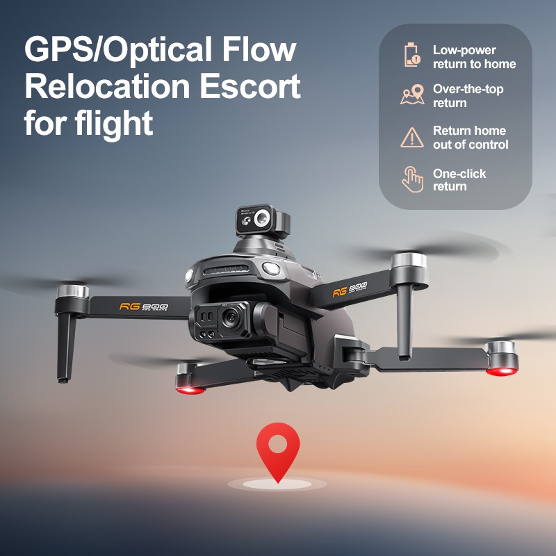 Nouveau Drone RG800 MAX 1080P  - Drone Gimbal Brushless avis et prix